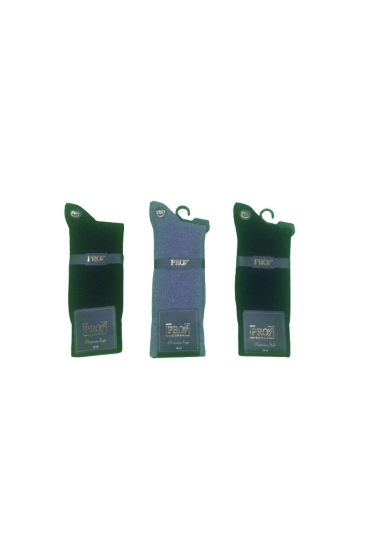 3 Çift Dikişsiz Garson Boy Çorap