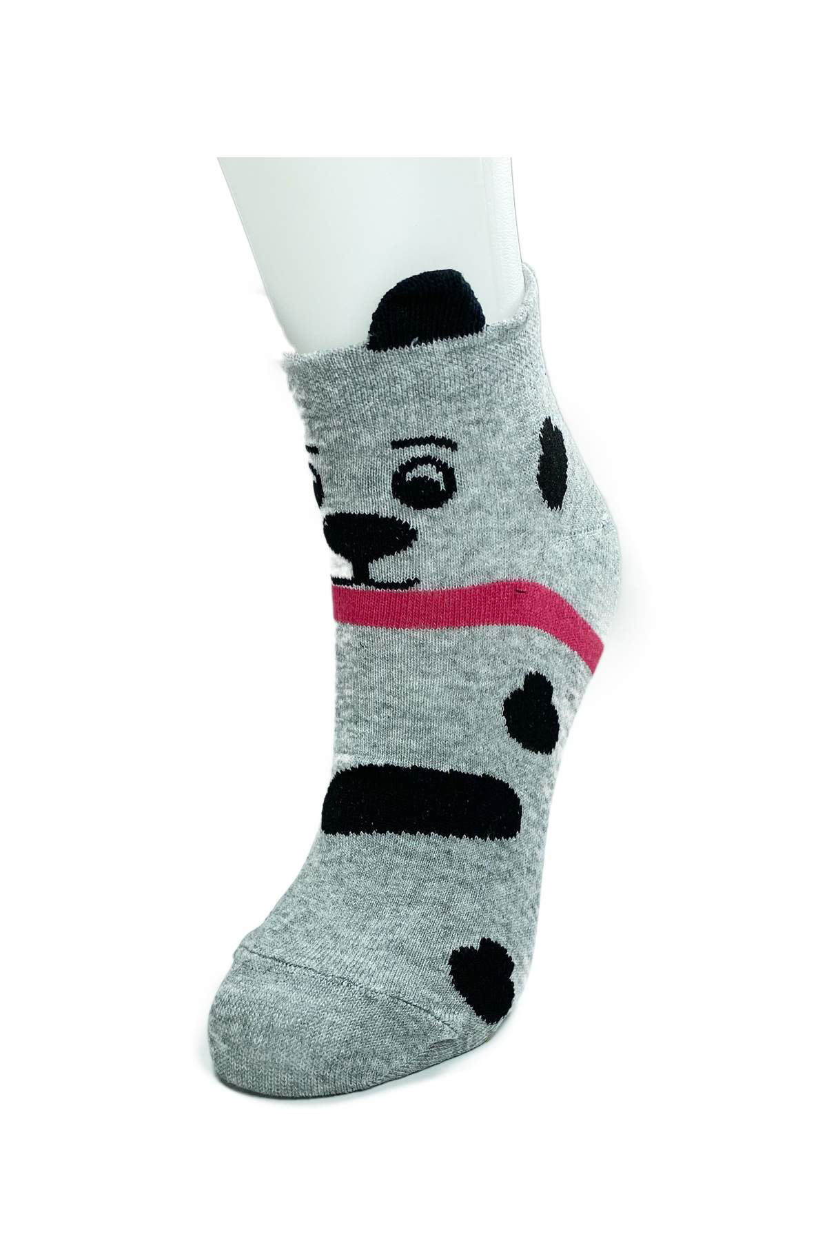 3 Çift Köpek Temalı 3 Boyutlu Kulaklı Pamuklu Yumuşak Kadın Bilek