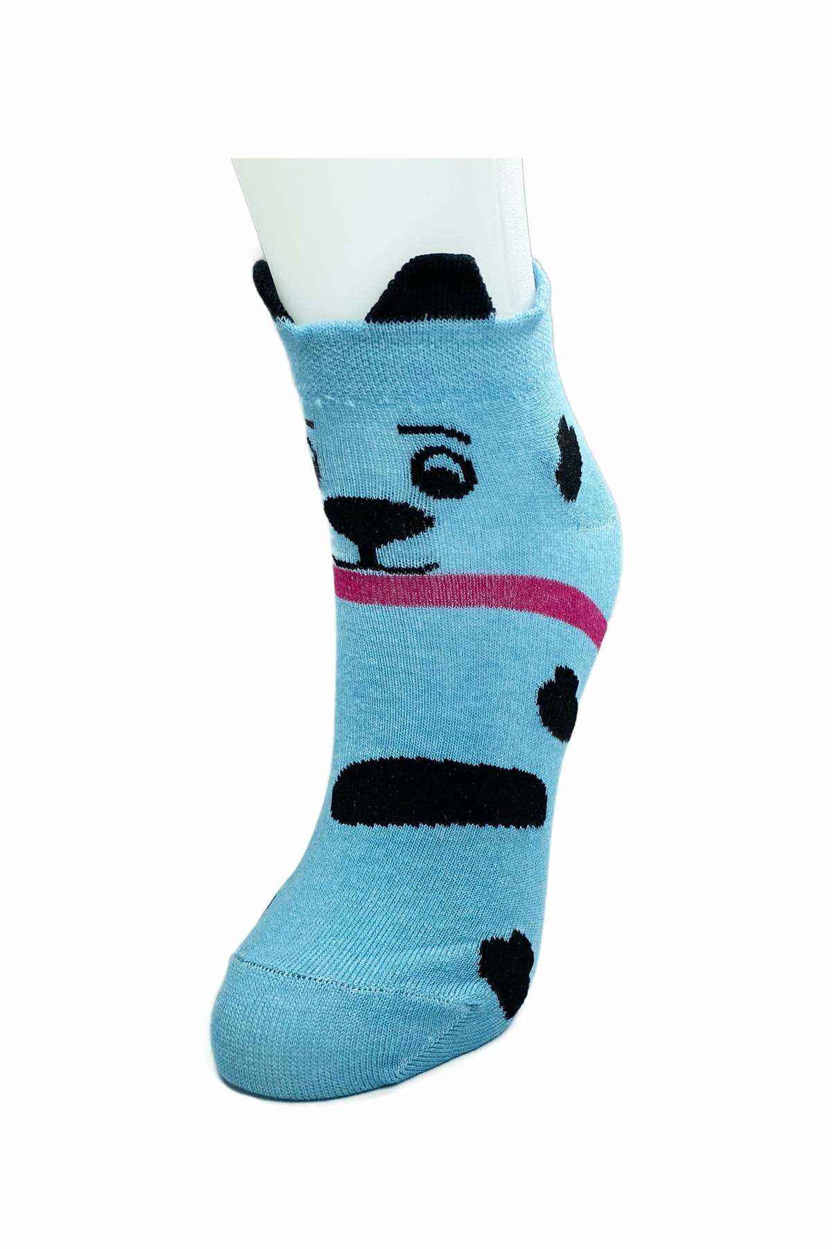 3 Çift Köpek Temalı 3 Boyutlu Kulaklı Pamuklu Yumuşak Kadın Bilek