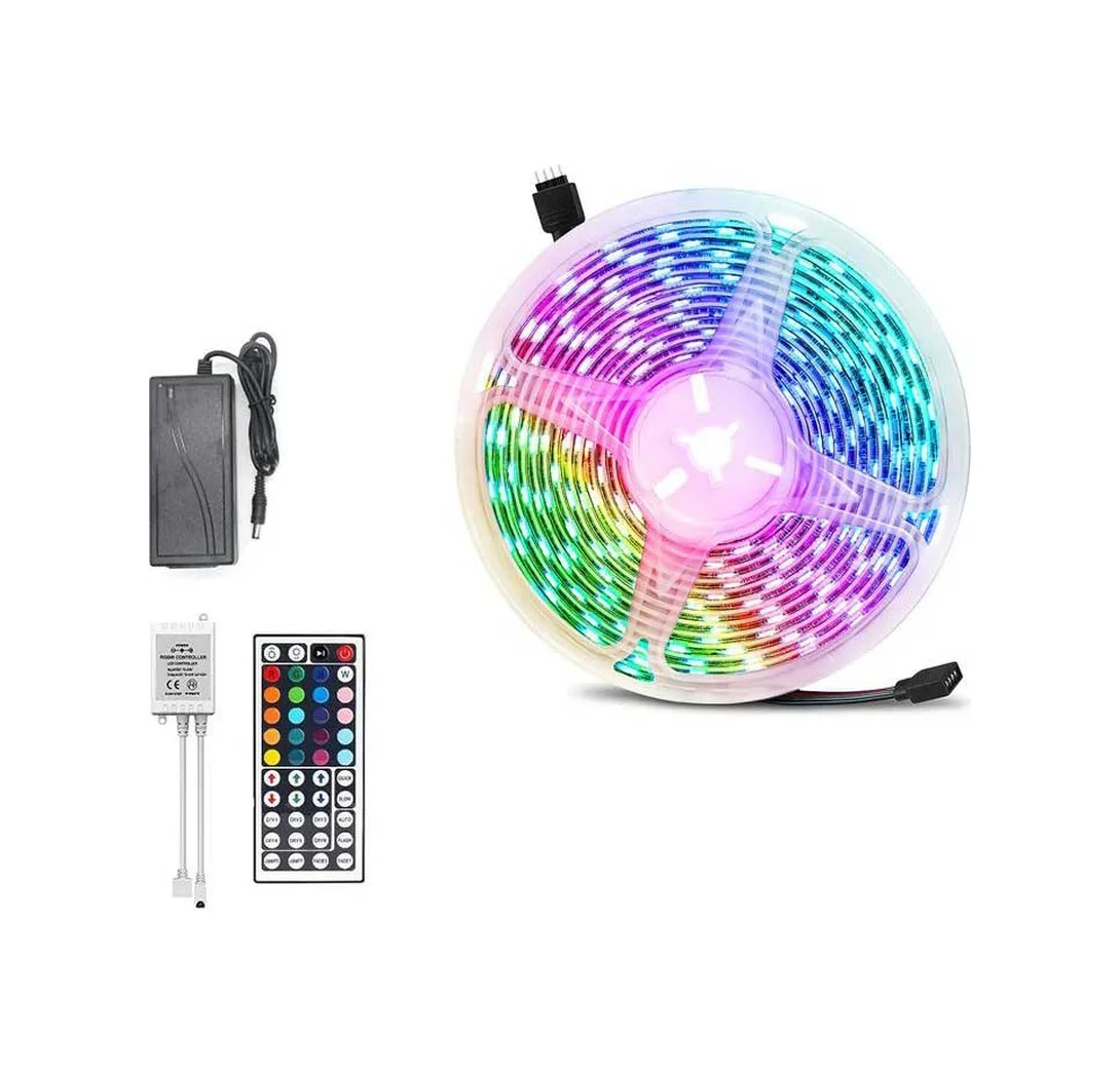 3 Çipli Led Strip Wn-1144 5050 Smd Type Rgb Kumandalı 5 Metre Şerit Led