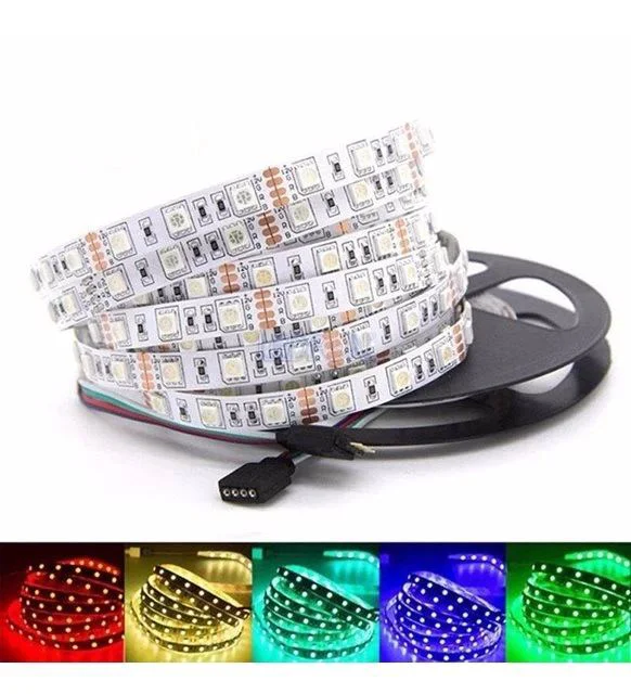 3 Çipli RGB İç Mekan Şerit Led 5 Metre - 16 Renk 4 Mod Kumandalı Fiyatı, Yorumları ve Özellikleri