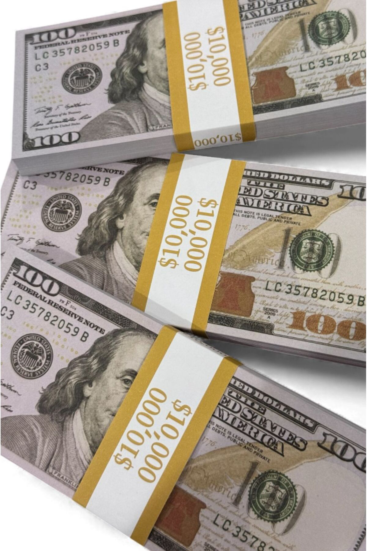 3 Deste 100$ Joke Money – Düğün Parası, Şaka, Koleksiyon Parası