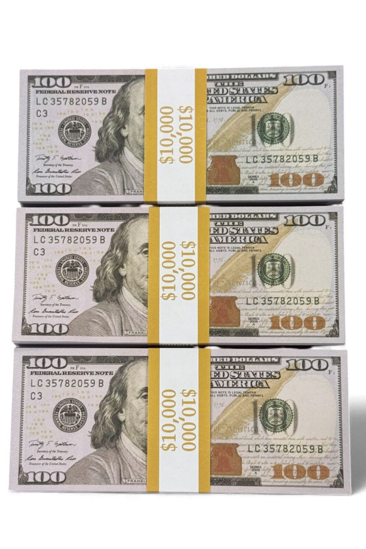 3 Deste 100$ Joke Money – Düğün Parası, Şaka, Koleksiyon Parası