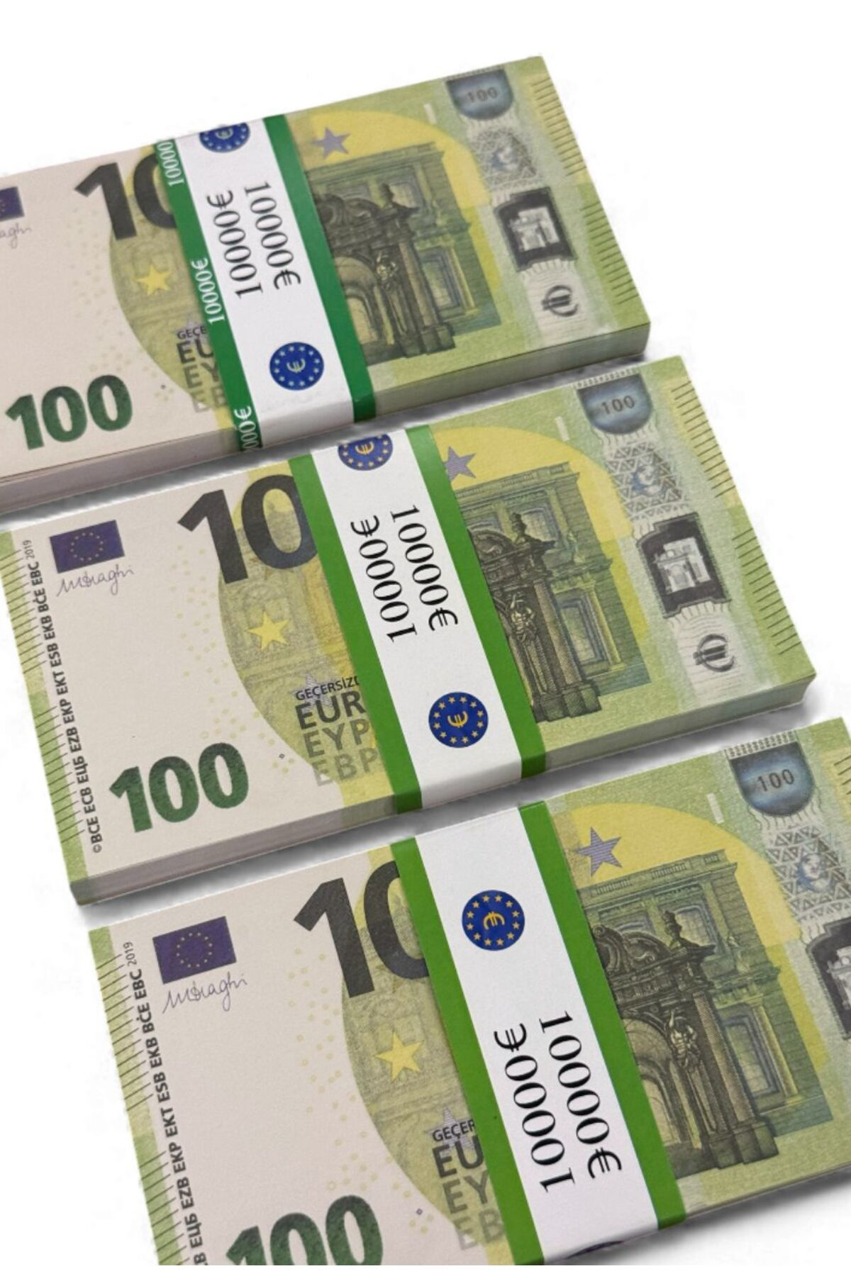 3 Deste 100 € Prop Money – Film, Fotoğraf, Sahne, Düğün, Parti ve