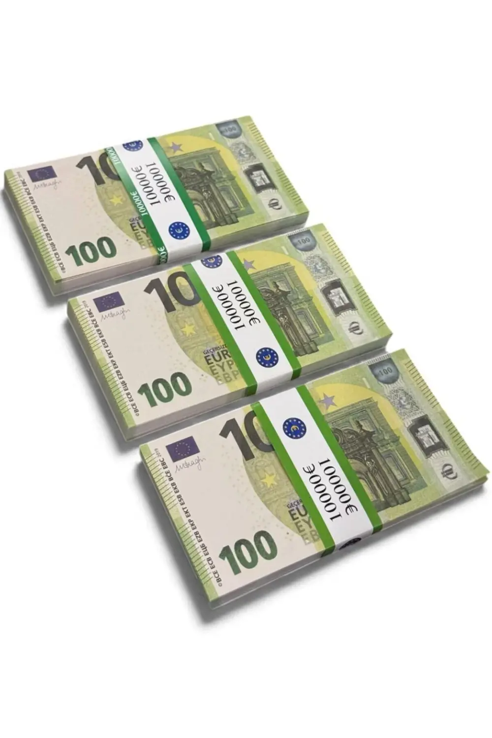 3 Deste 100 € Prop Money – Film, Fotoğraf, Sahne, Düğün, Parti ve