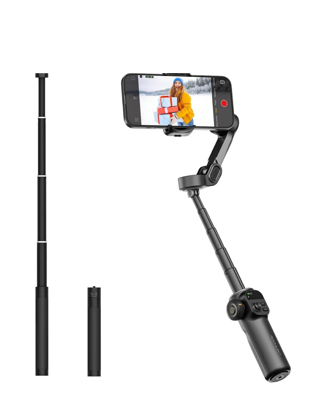 3 Eksen Telefon Gimbal Stabilizer Video Sabitleyici Vlog ve Çekim