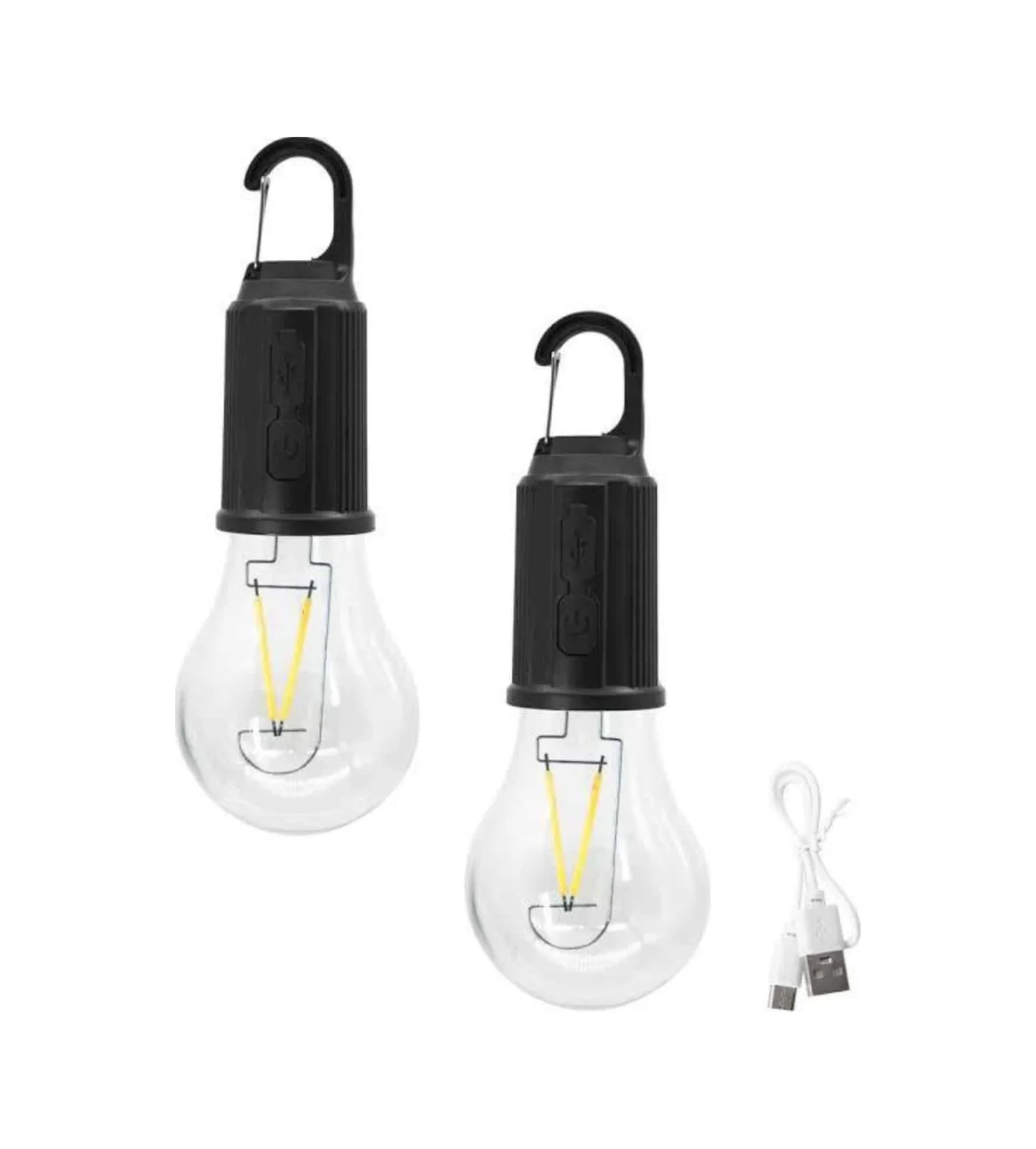 3 Farklı Mod Led'li Şarjlı Asma Kancalı Kamp Lambası Taşınabilir 