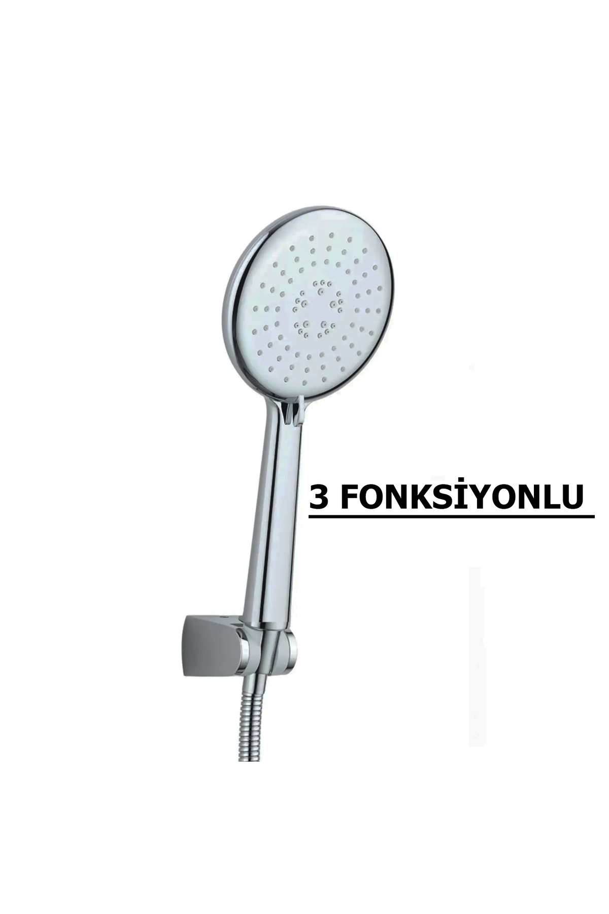 Purvien 3 Fonksiyonlu Çevirmeli Duş Seti Model Venüs Mafsallı Duş Seti 3