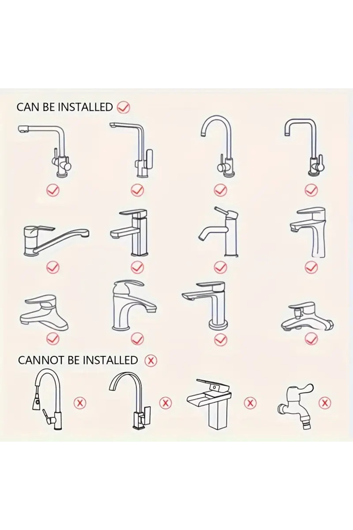 Pazar Kapısı 3 Fonksiyonlu Döner Başlıklı Musluk Ucu Aparatı – Su Tasarruflu,