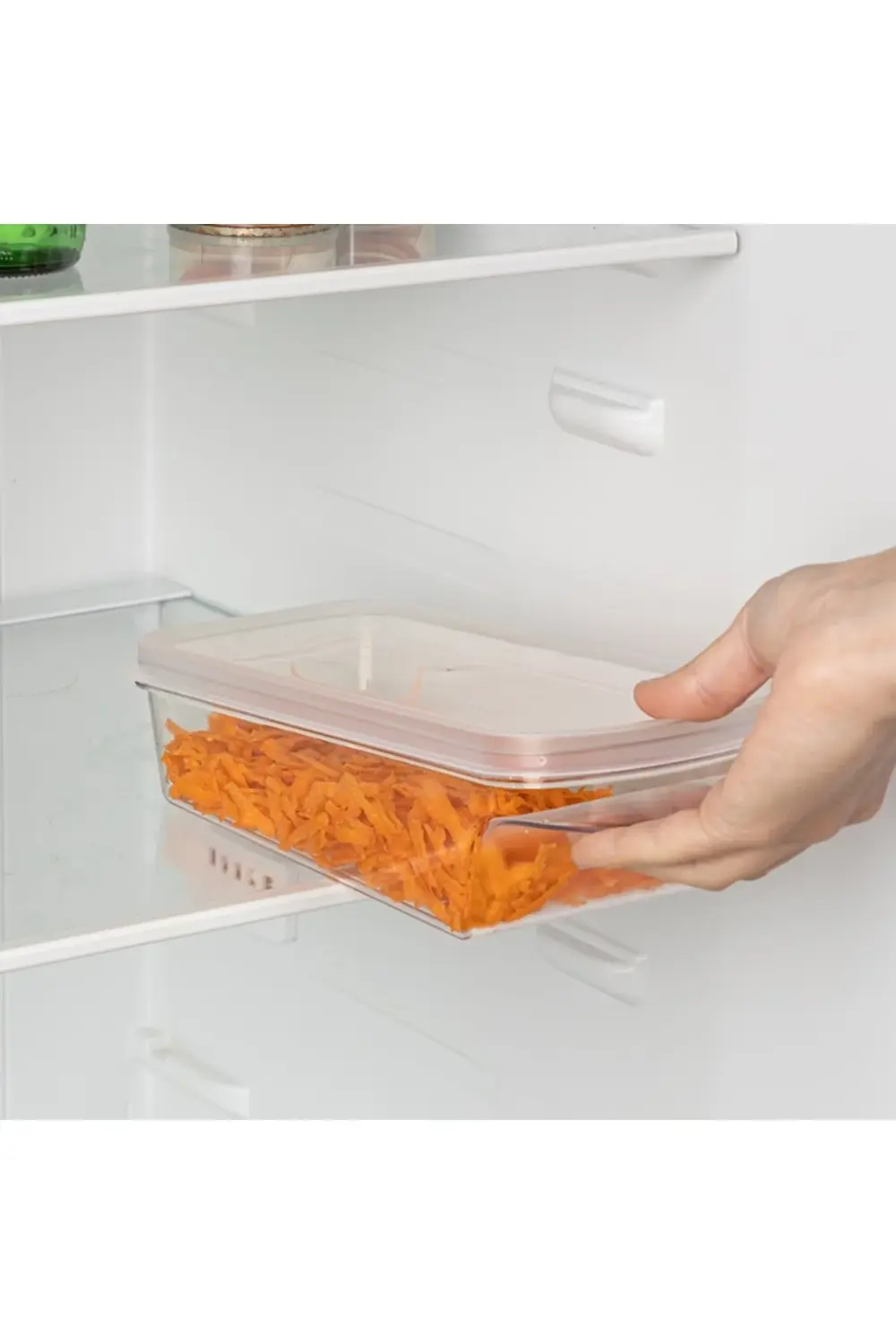 3 Fonksiyonlu Hazneli Rende Seti – İnce & Kalın Rende + Dilimleyi