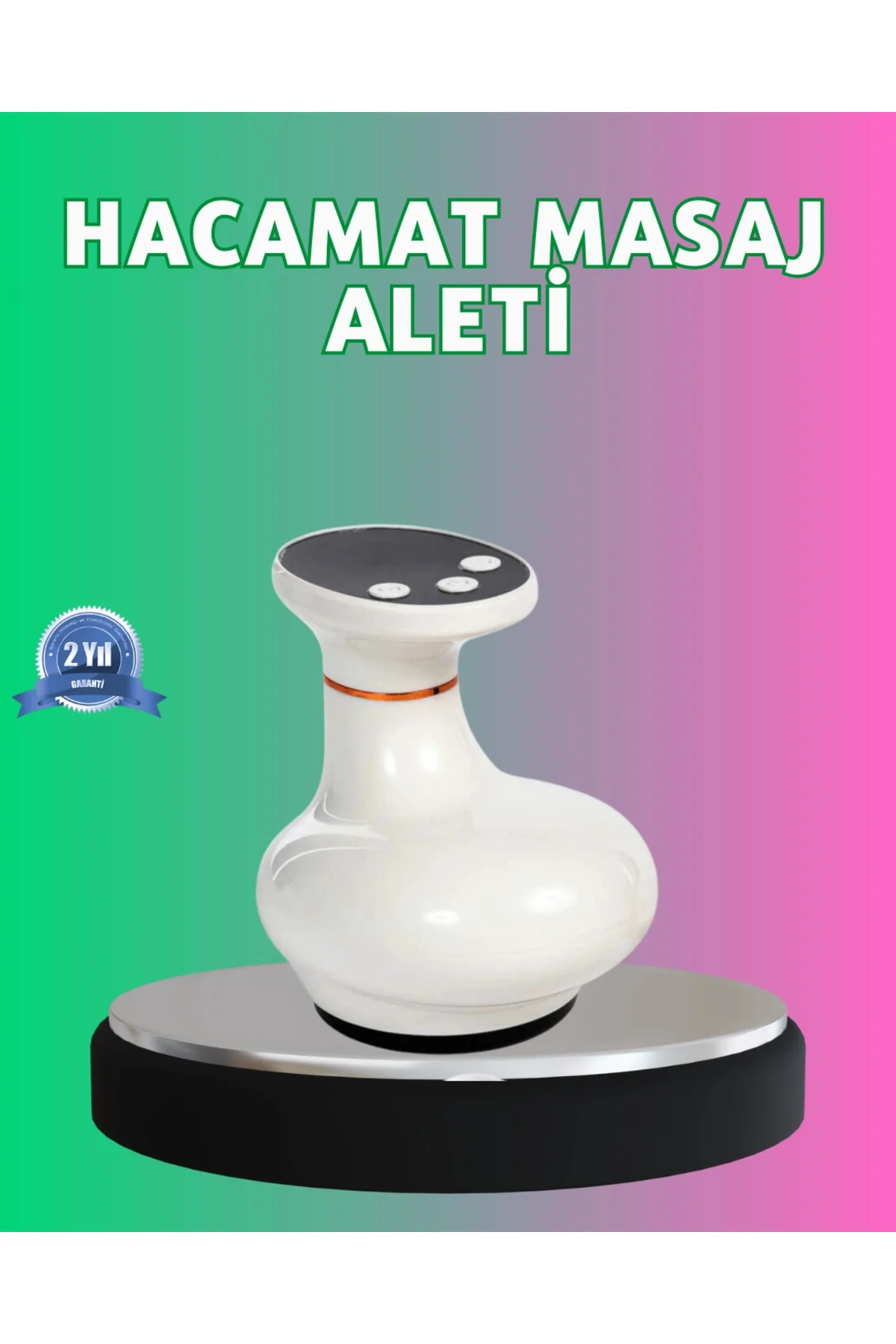 3 Fonksiyonlu Masaj Aleti Cilt Sıkılaştırıcı ve Rahatlatıcı