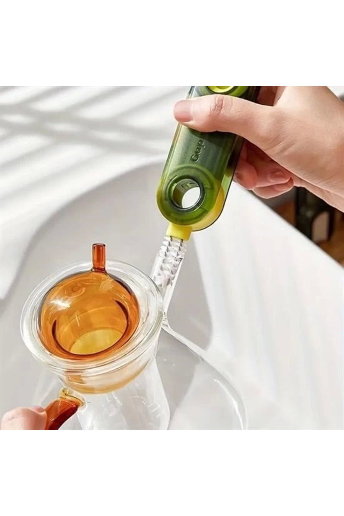 Yusuftex 3 Fonksiyonlu Pratik Şişe Temizleme Fırçası Mutfak Banyo Araç İçi Yusuftex 3 Fonksiyonlu Pratik Şişe Temizleme Fırçası Mutfak Banyo Araç İçi