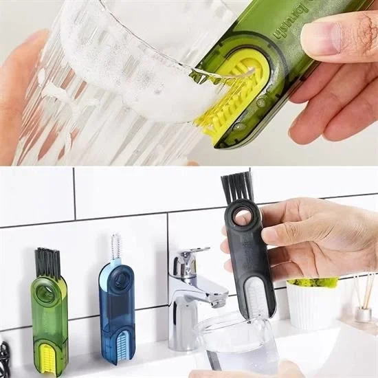 3 Fonksiyonlu Pratik Şişe Temizleme Fırçası Mutfak Banyo Araç İçin Çok Amaçlı Fırça Fiyatı, Yorumları ve Özellikleri