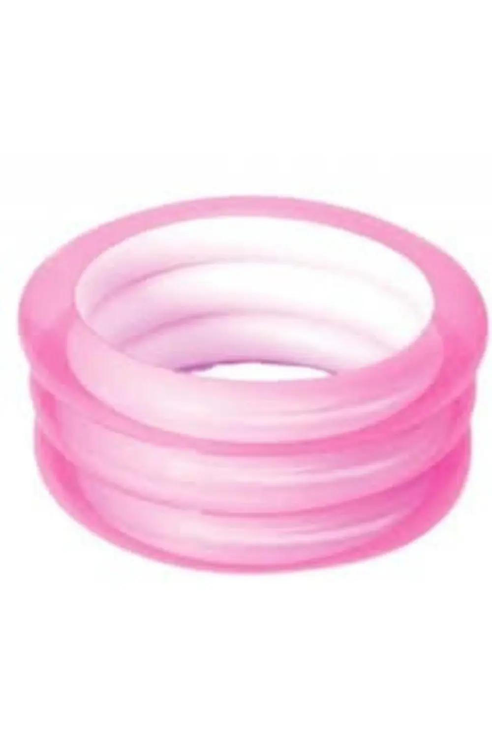 3 Halkalı Renkli Çocuk Havuzu 70 x 30 cm Pembe - 51033