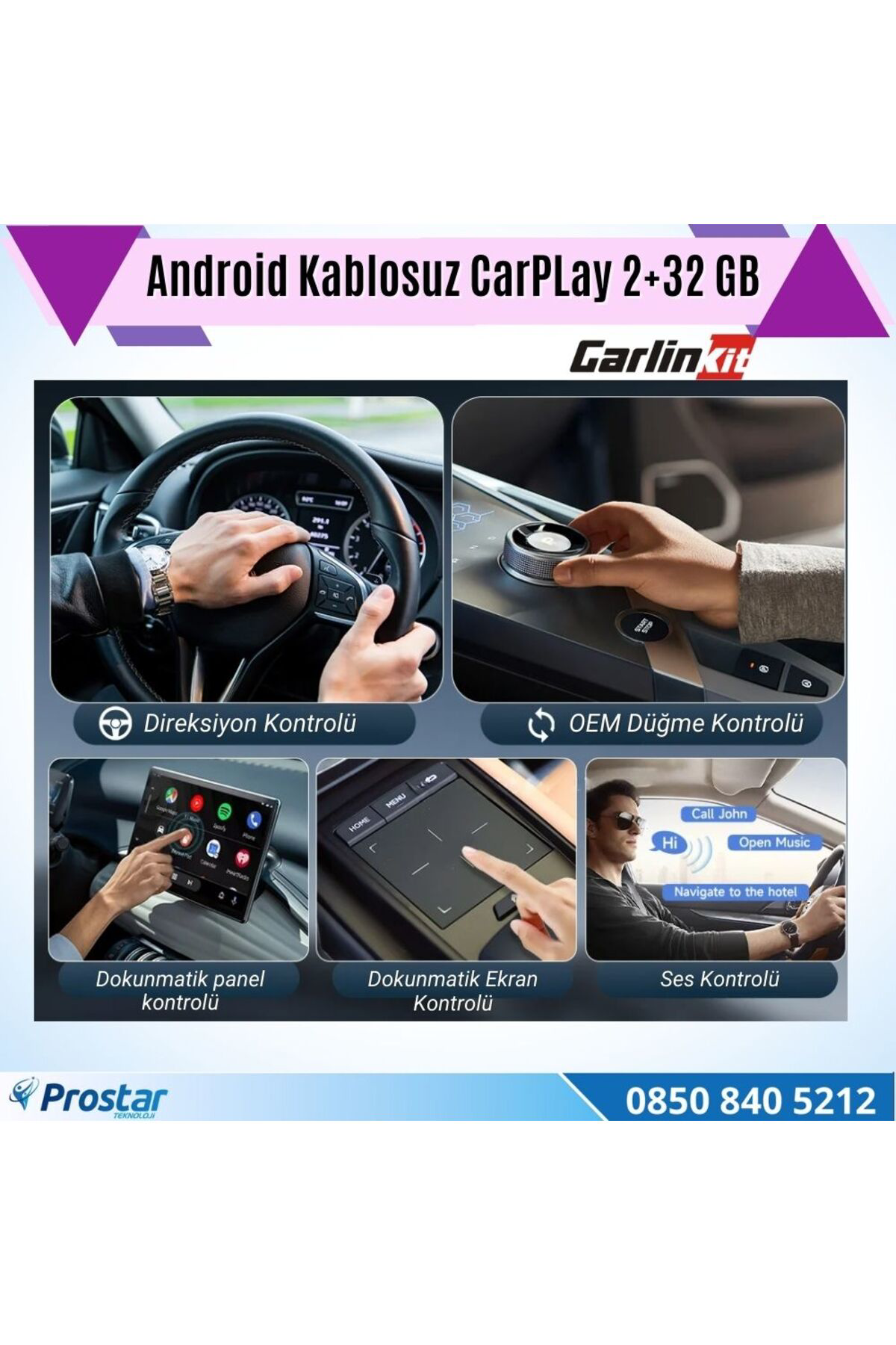 Carlinkit 3 İn 1  Cpc200 Tbox Lite Android 2 Gb 32 Gb Android Auto
