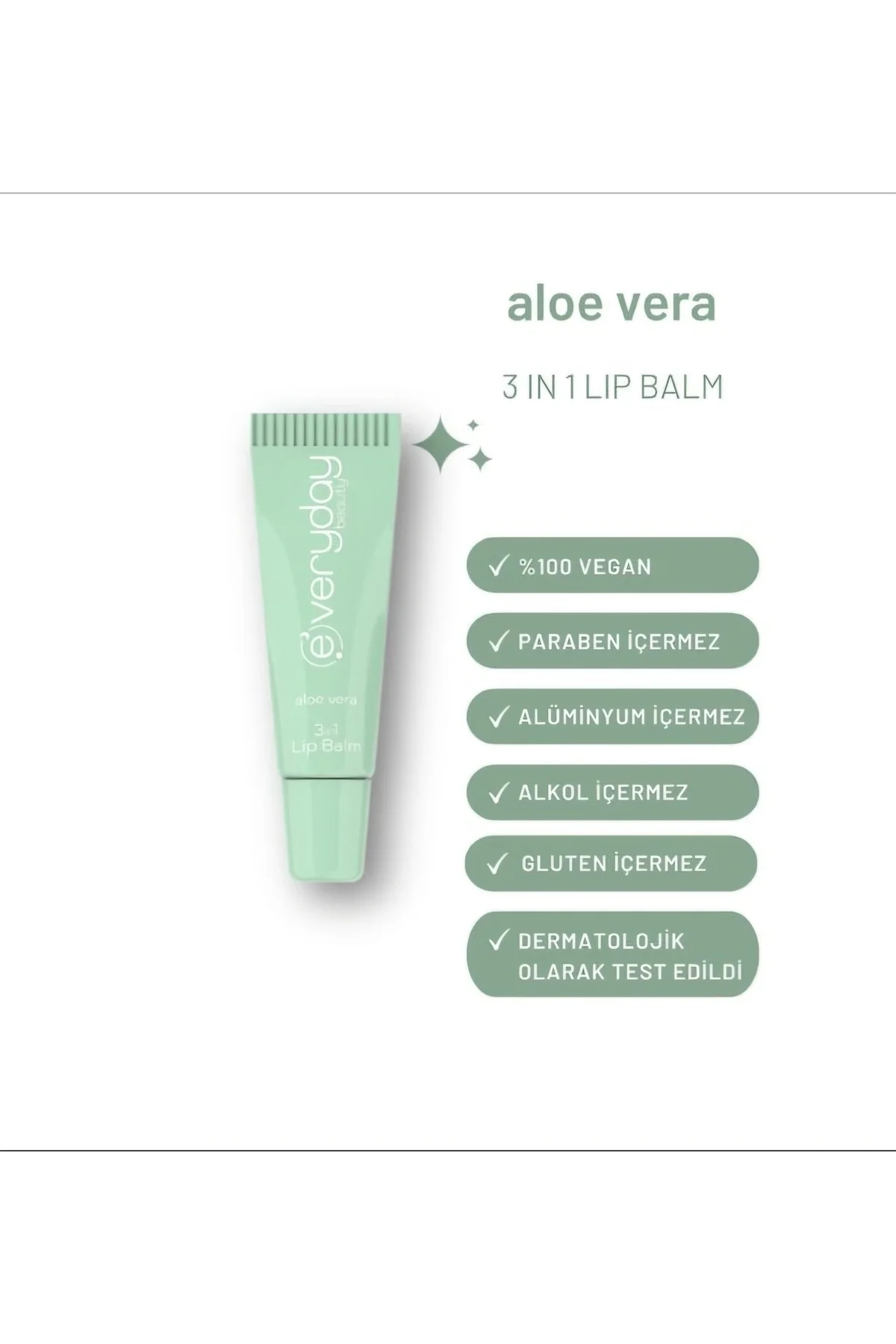 3 in 1 Lip Balm 4lü Karma Set Çilek Böğürtlen Aloe Vera Kahve 4 x 10 ml 3 in 1 Lip Balm 4lü Karma Set Çilek Böğürtlen Aloe Vera Kahve 4 x 10 ml - Görsel 4