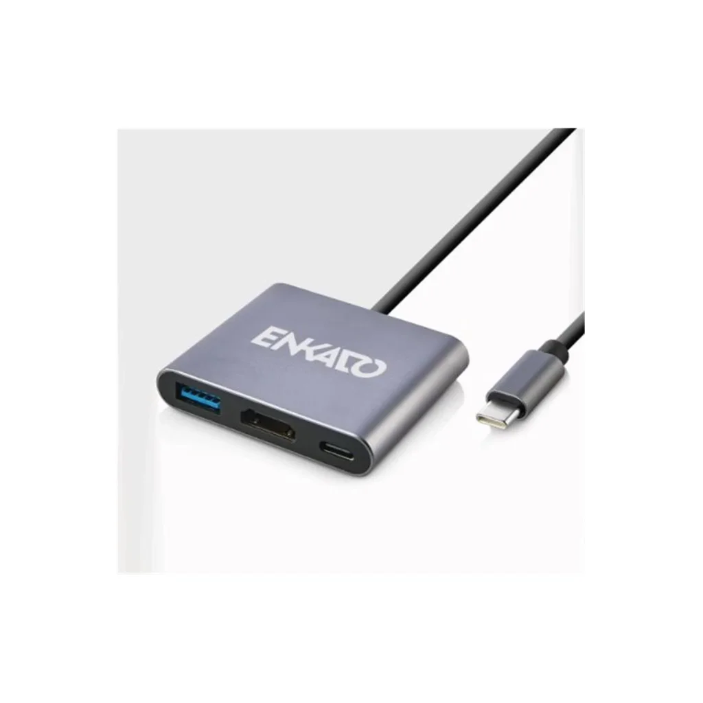 3 in 1 Type-C Çevirici HDMI 4K USB 3.0 ve PD Şarj Adaptörü