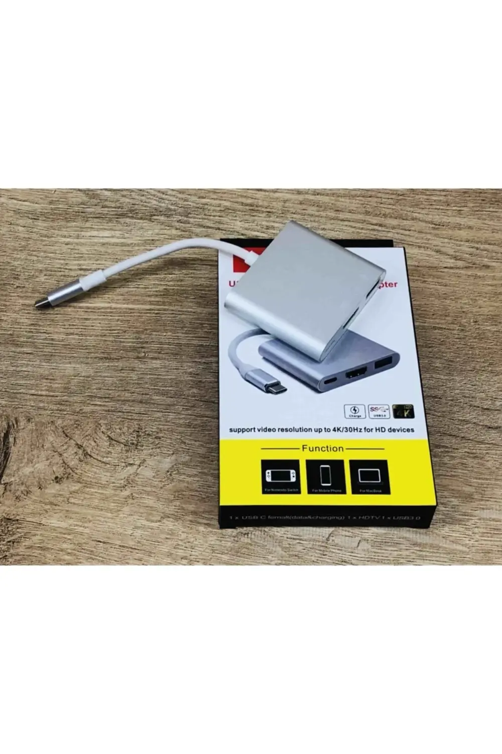 3 In 1 Type C Hdmı Usb Çevirici Apple Macbook Ipad Iphone Huawei