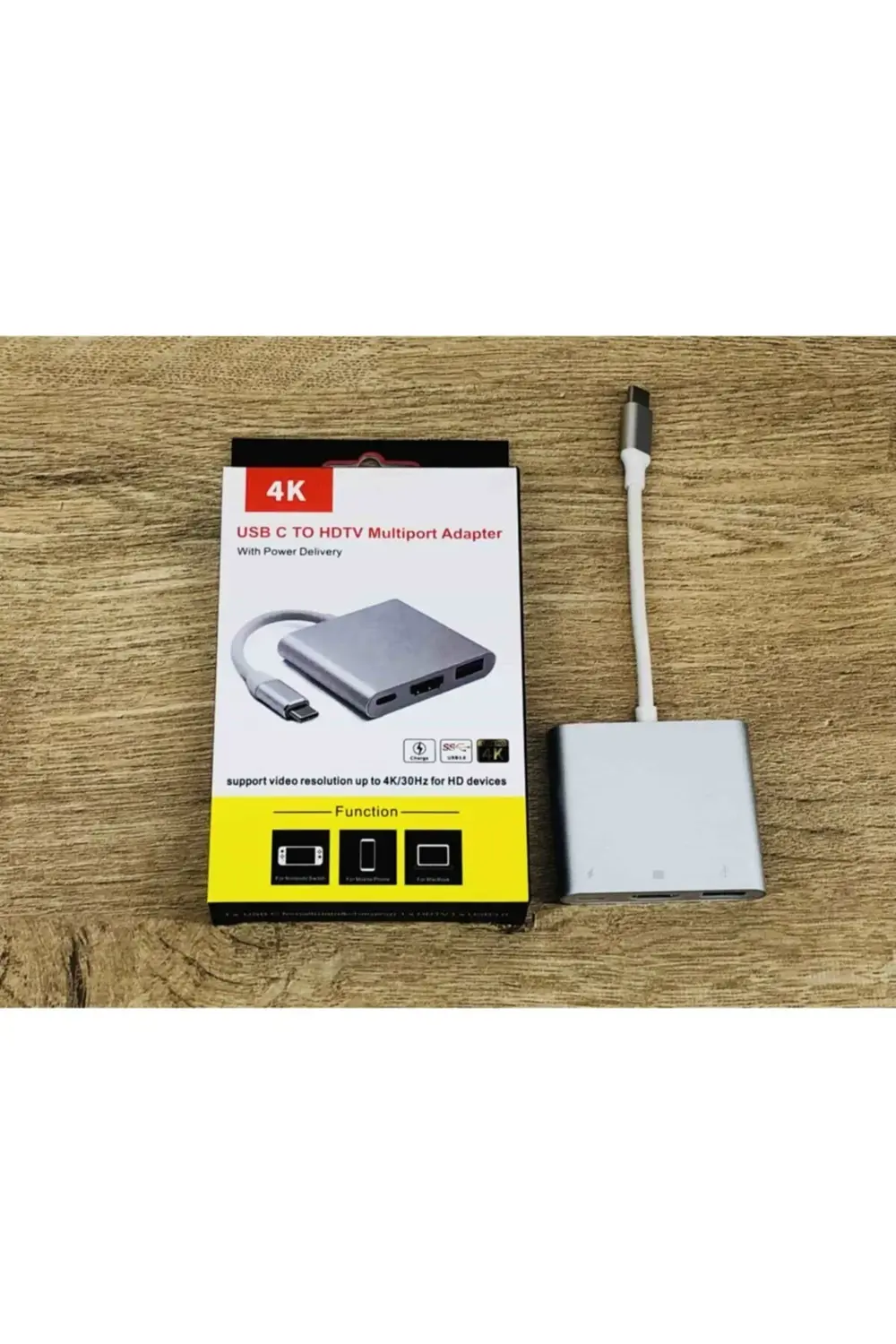 3 In 1 Type C Hdmı Usb Çevirici Apple Macbook Ipad Iphone Huawei