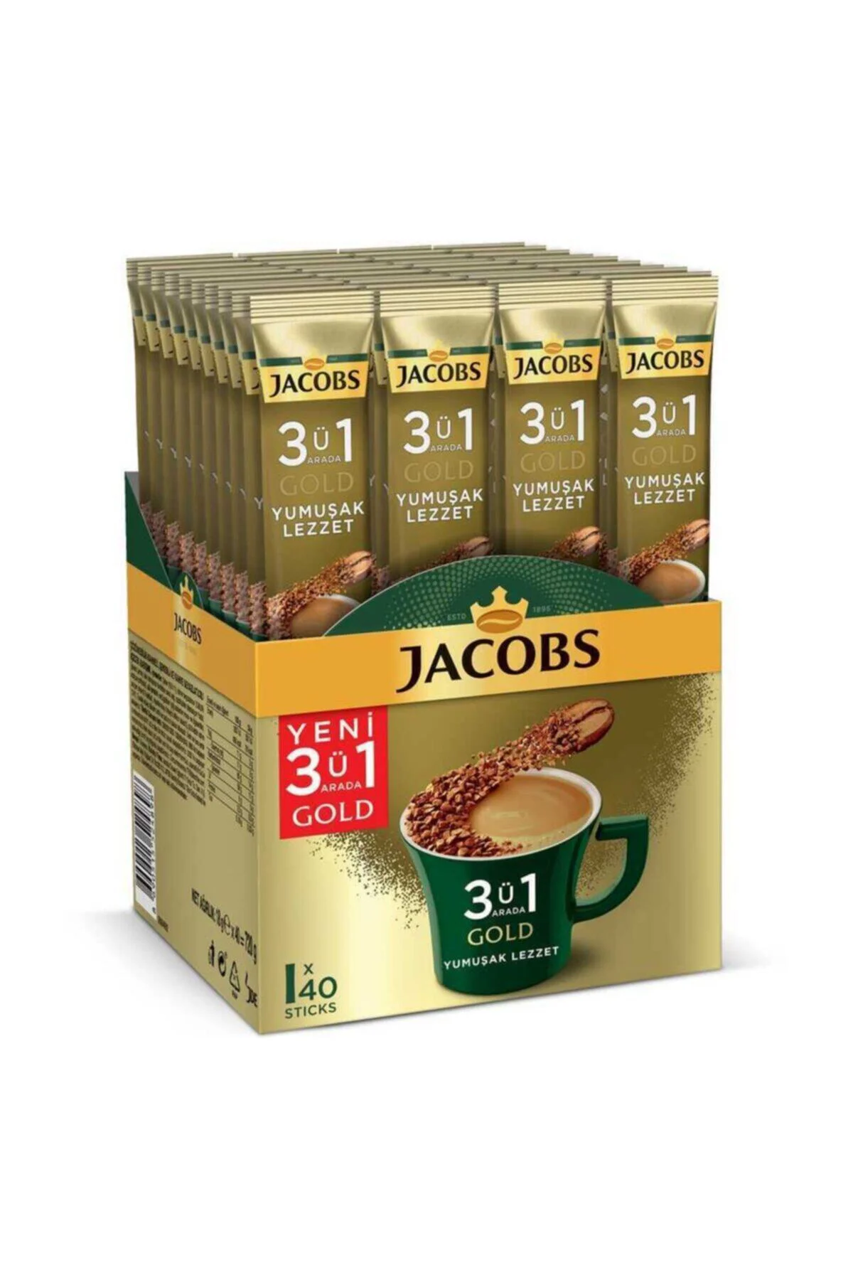 3 In 1 Yumusak 40 Adet 18 Gr
