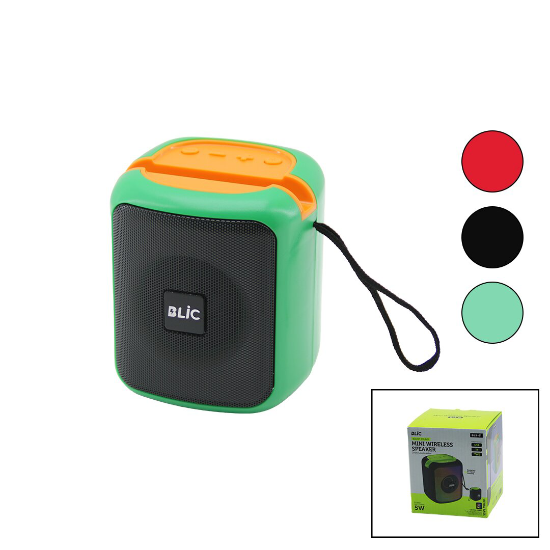 3 İNÇ BLUETOOTH WİRELESS SREAKER HOPARLÖR USB ŞARJLI LED RGB IŞIK