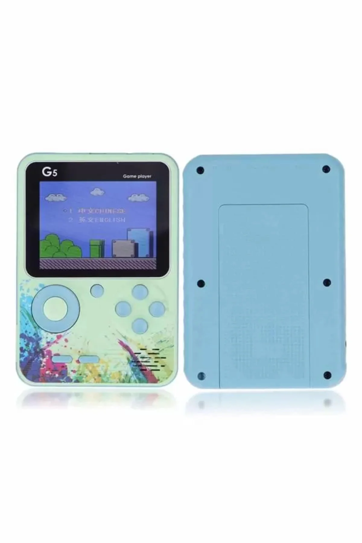 3 İnç Ekran 500 Oyunlu Game Box Mini Taşınabilir Oyun Konsolu