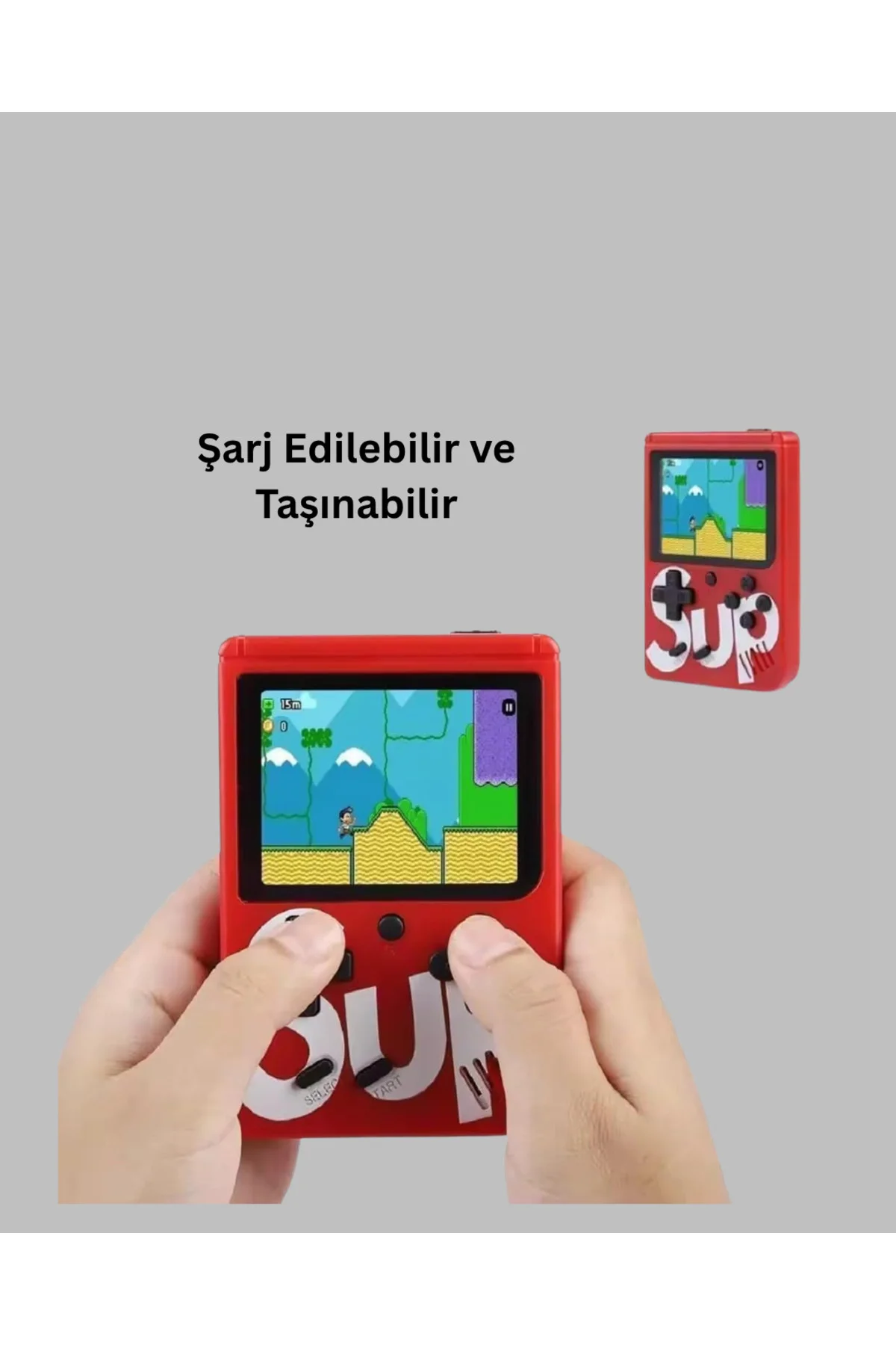 3 İnç Ekranlı Klasik Oyunlu El Konsolu