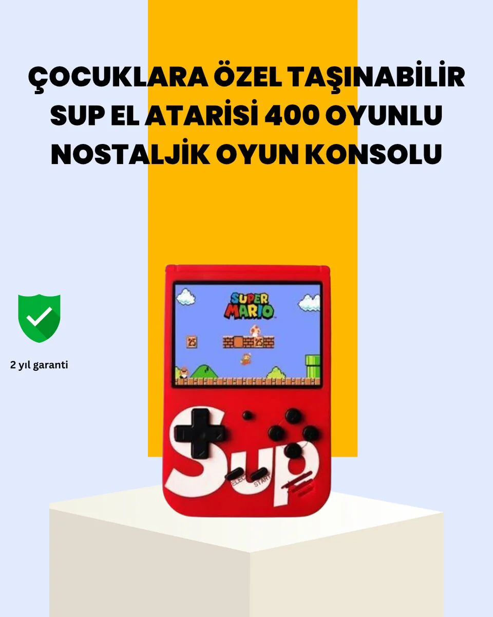 3 Inç HD Taşınabilir Retro El Konsolu - 400 Klasik Oyunlu Nostalji Makinesi 3 Inç HD Taşınabilir Retro El Konsolu - 400 Klasik Oyunlu Nostalji Makinesi Fiyatı, Yorumları ve Özellikleri