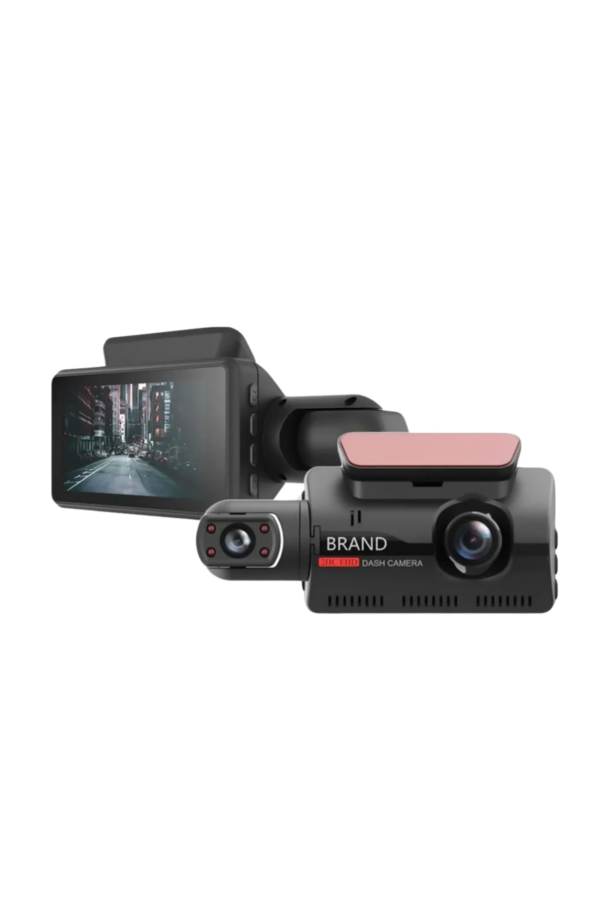 3 inç IPS Ekranlı Full HD Araç Kamerası – WiFi, Gece Görüş ve Har