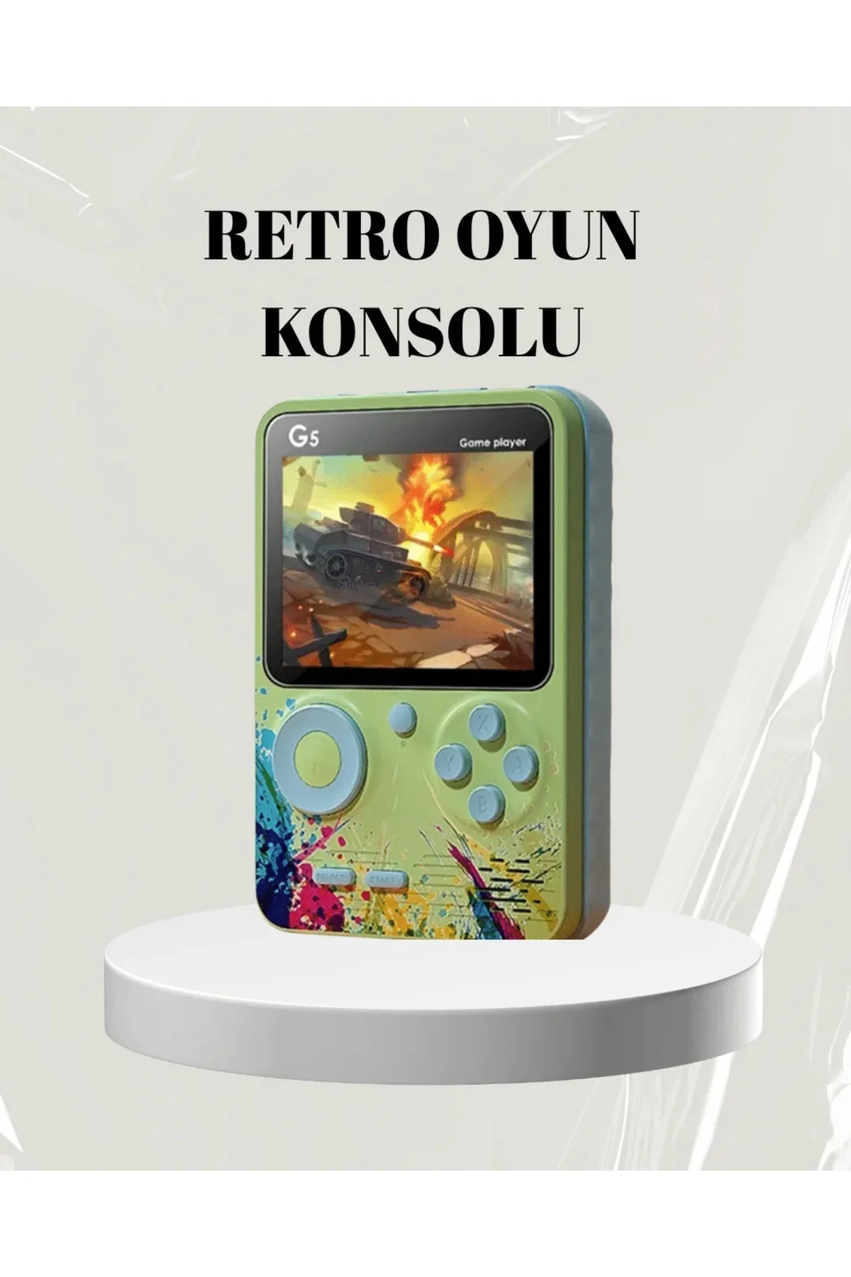3 İnç Renkli Ekranlı Taşınabilir El Konsolu – G5 Modeli 3 İnç Renkli Ekranlı Taşınabilir El Konsolu – G5 Modeli