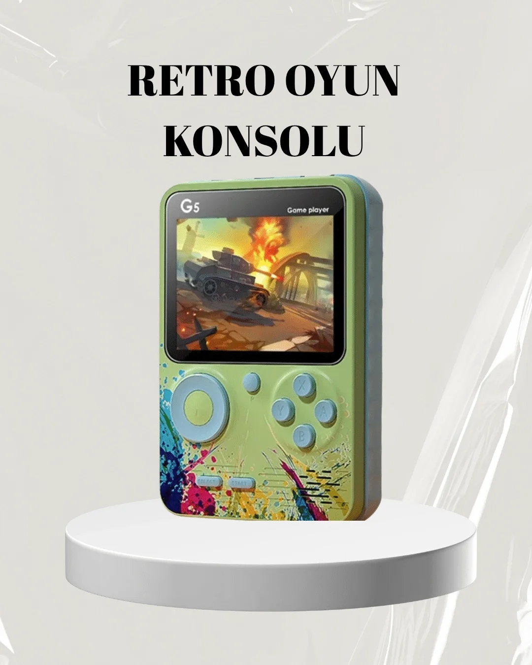 3 İnç Renkli Ekranlı Taşınabilir El Konsolu – G5 Modeli Fiyatı, Yorumları ve Özellikleri
