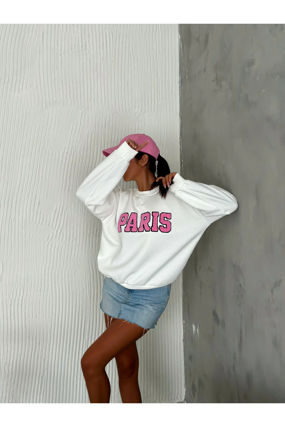 3 İplik Şardonlu Sweatshirt