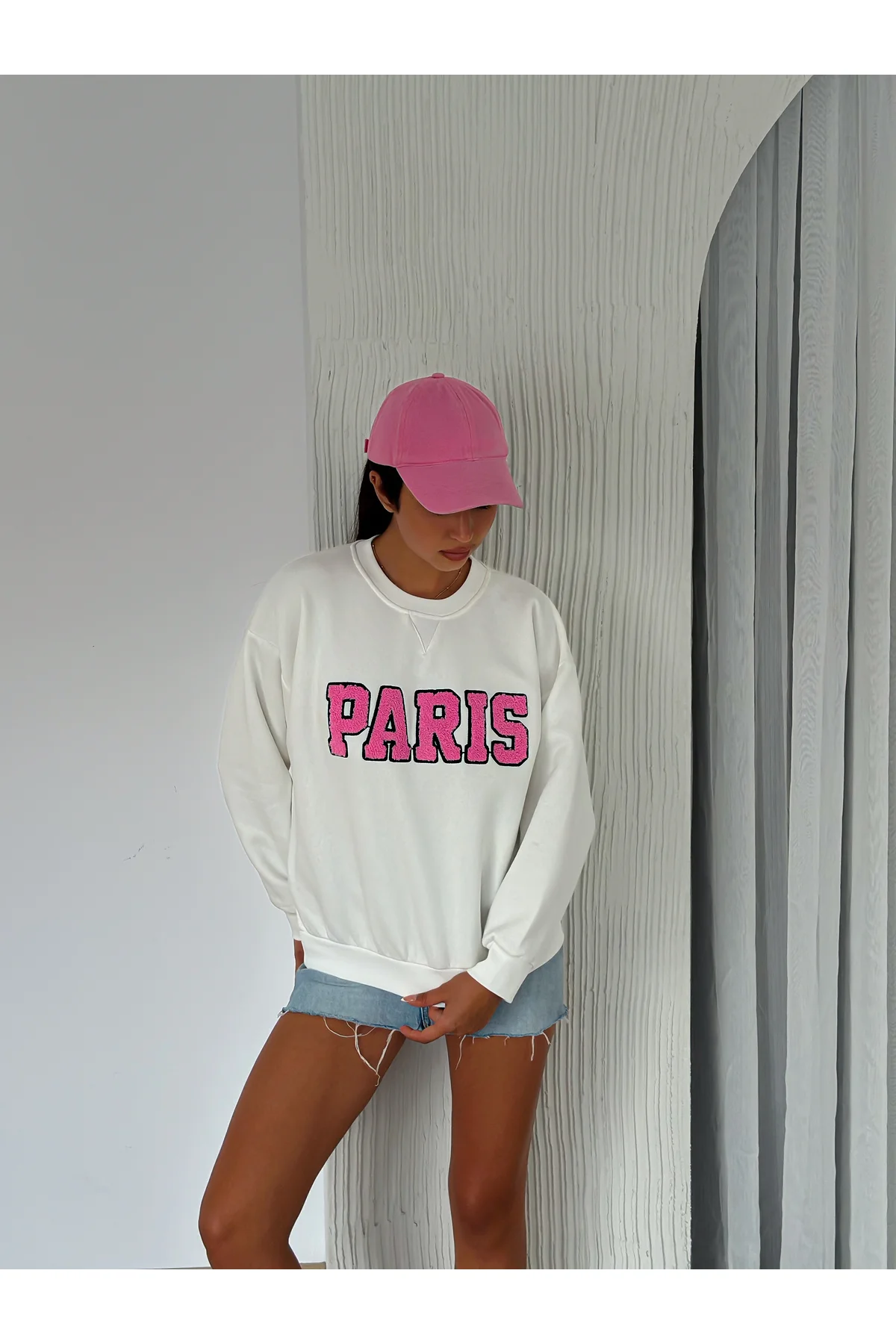 3 İplik Şardonlu Sweatshirt