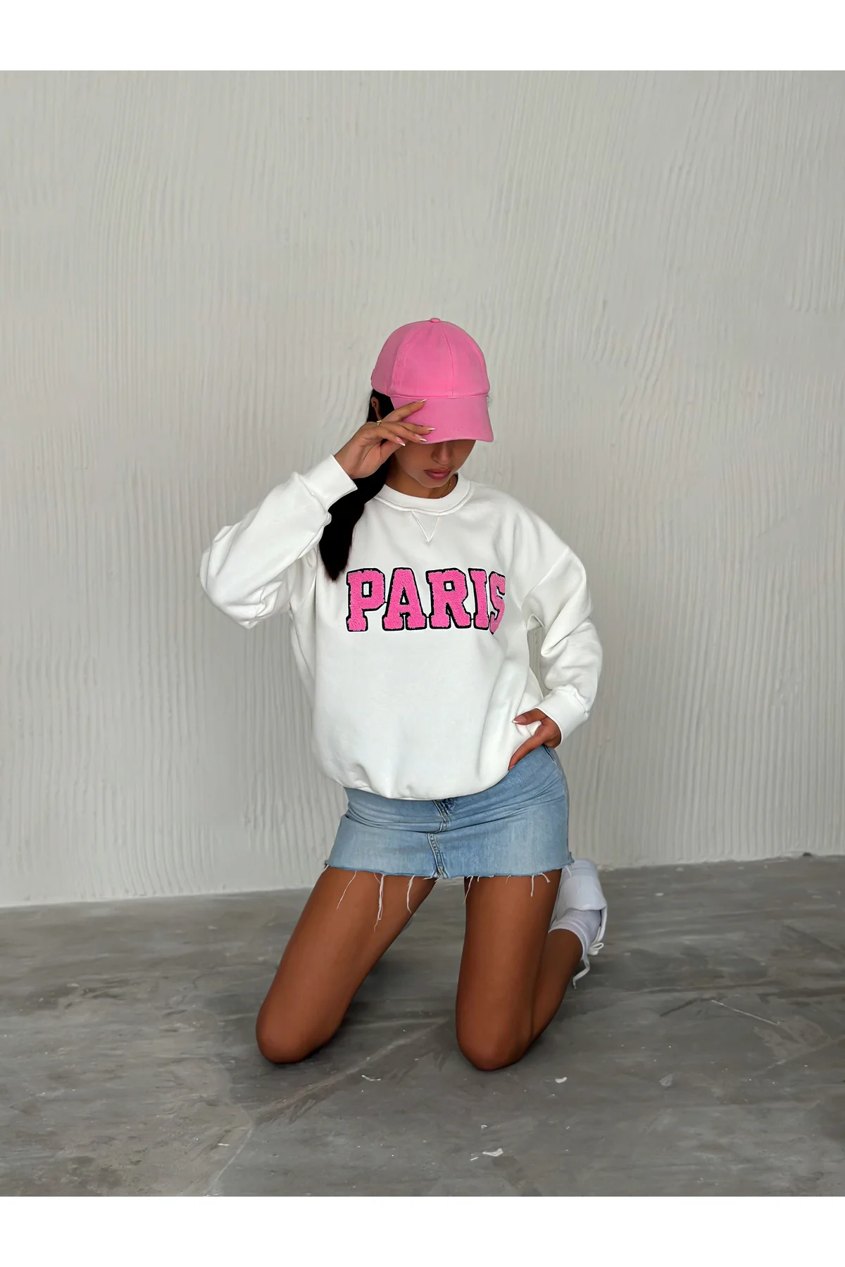 3 İplik Şardonlu Sweatshirt