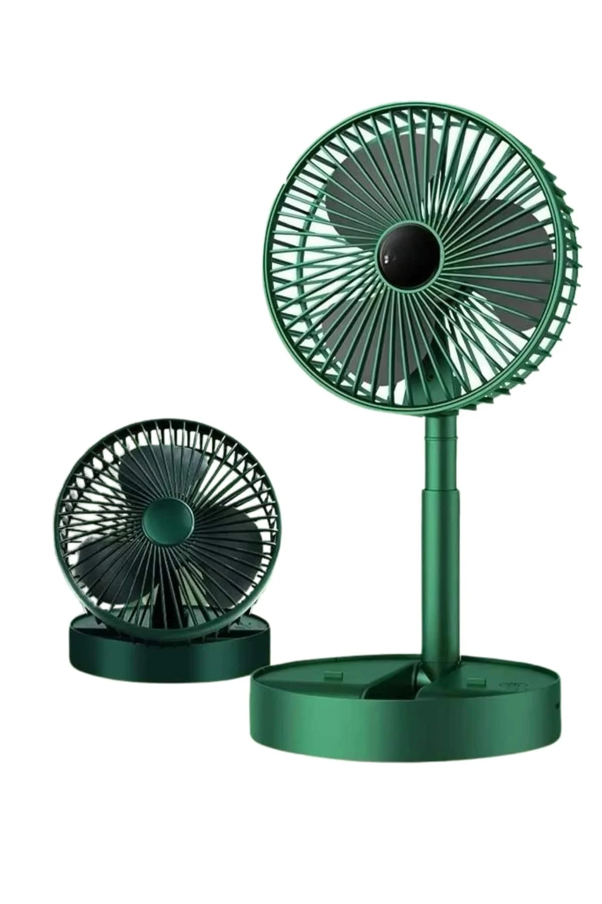 3 Kademe Hız Ayarlı Vantilatör Telefon Standlı Şarjlı Katlanabili