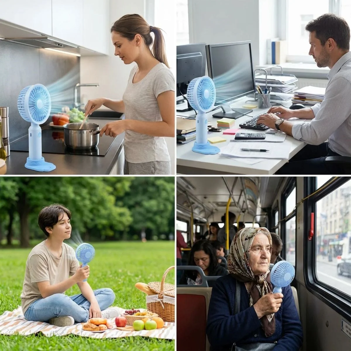3 Kademeli Masaüstü Fan – Telefon Tutuculu Özellikli Standlı Elde Taşınabilir Mini Fan EKL29 3 Kademeli Masaüstü Fan – Telefon Tutuculu Özellikli Standlı Elde Taşınabilir Mini Fan EKL29