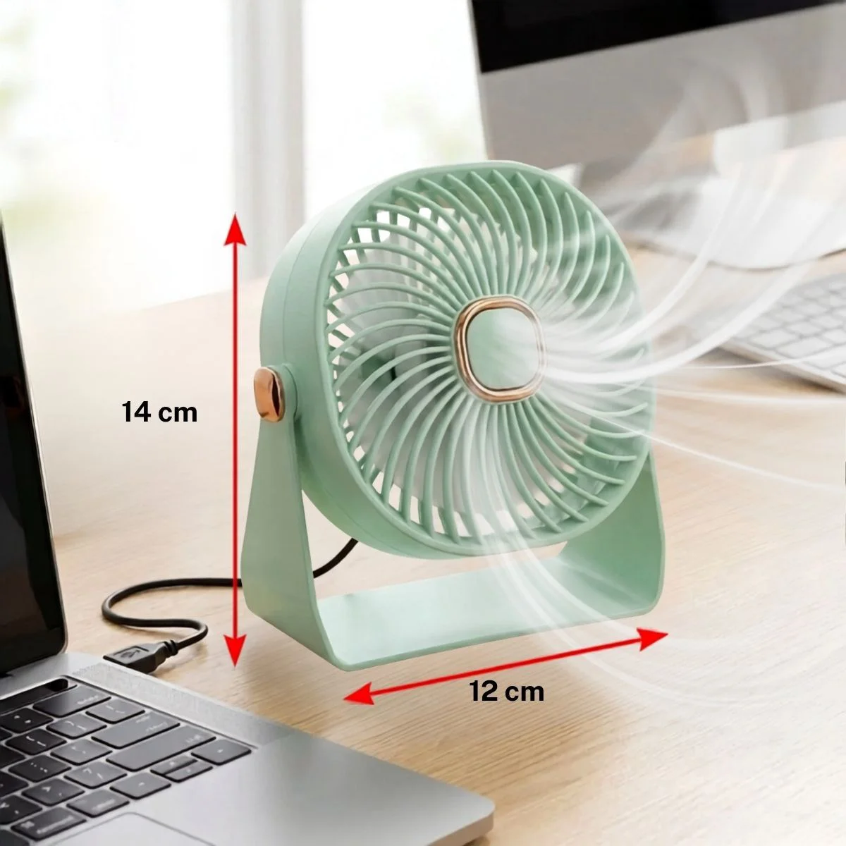 3 Kademeli Masaüstü Fan – Duvara Asılıp Sabitlenebilen Standlı Kaydırmaz Pedli Mini Fan ZB112 3 Kademeli Masaüstü Fan – Duvara Asılıp Sabitlenebilen Standlı Kaydırmaz Pedli Mini Fan ZB112