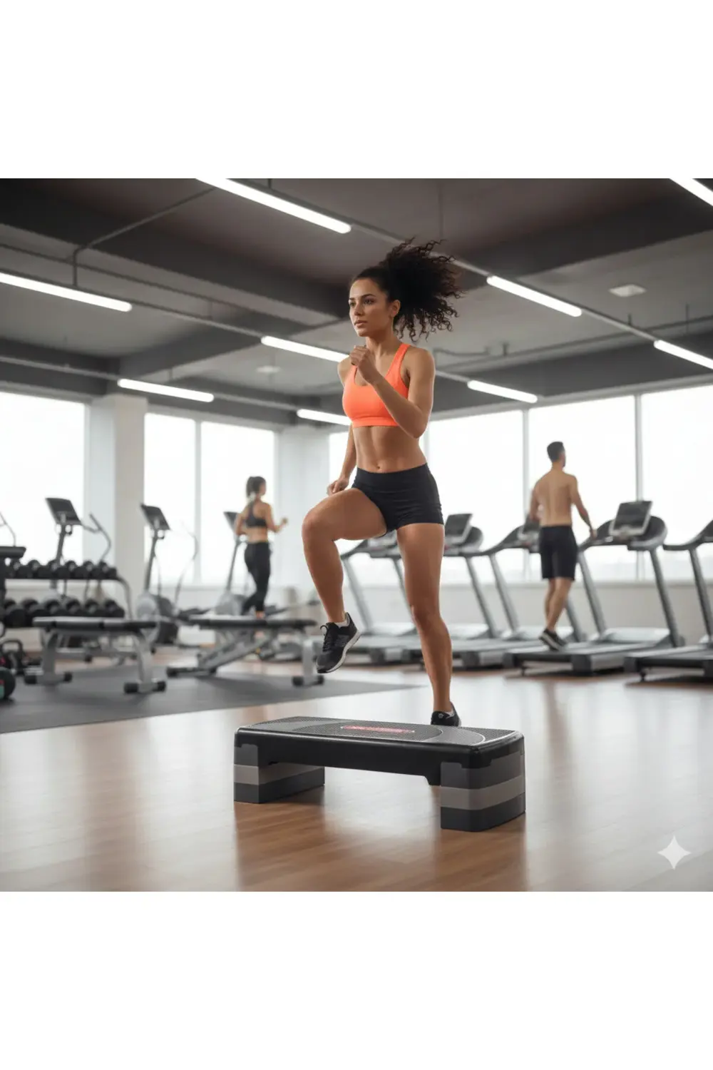 3 Kademeli Step Tahtası - Denge - Fitness - Spor - Egzersiz - Ant