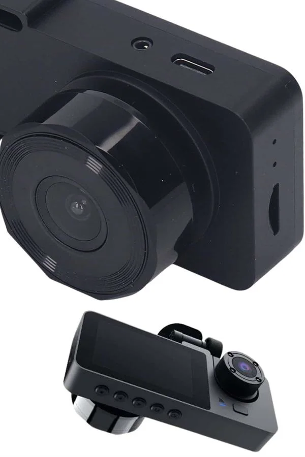 3 Kameralı 2 İnç 1080P Araç İçi Kamera Sürüş Kamerası CarPlay