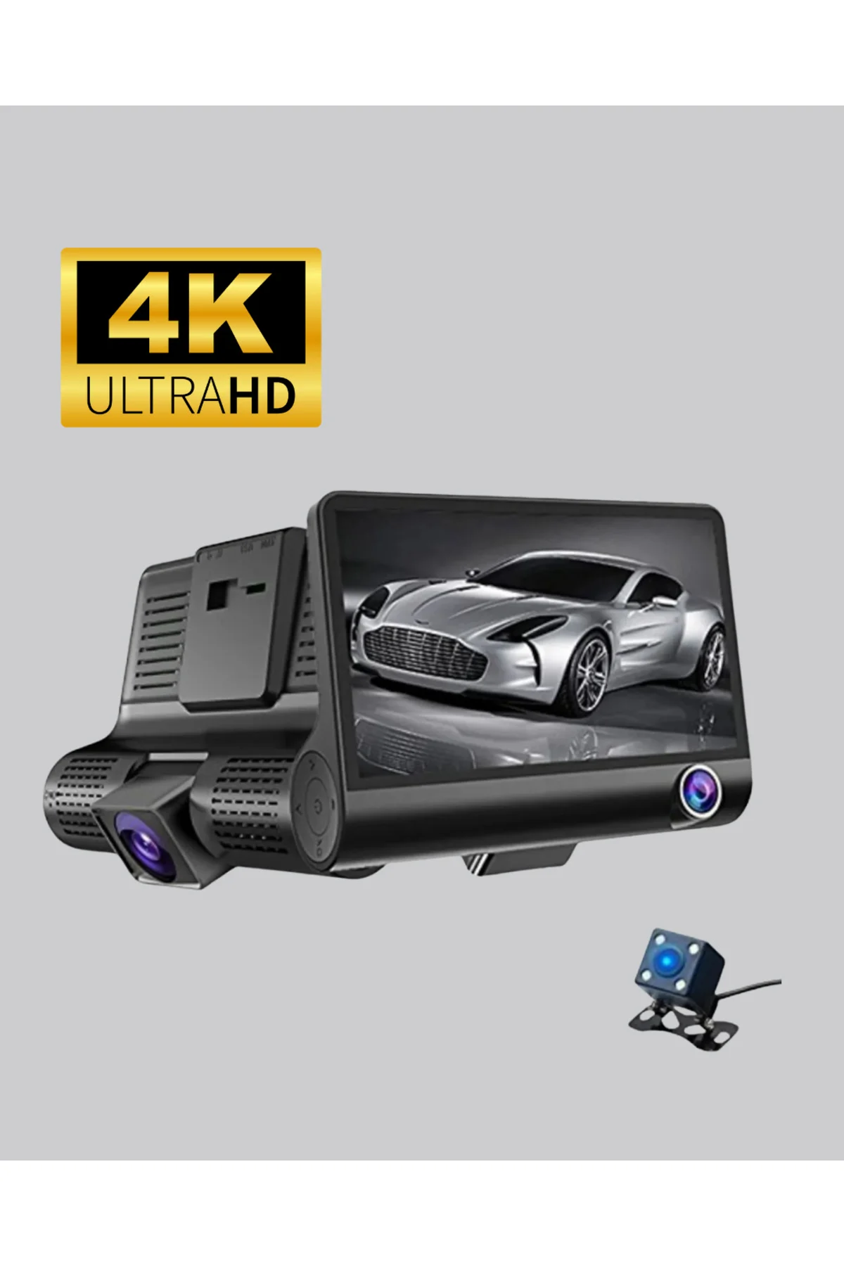 3 Kameralı Araç DVR - Lisinya