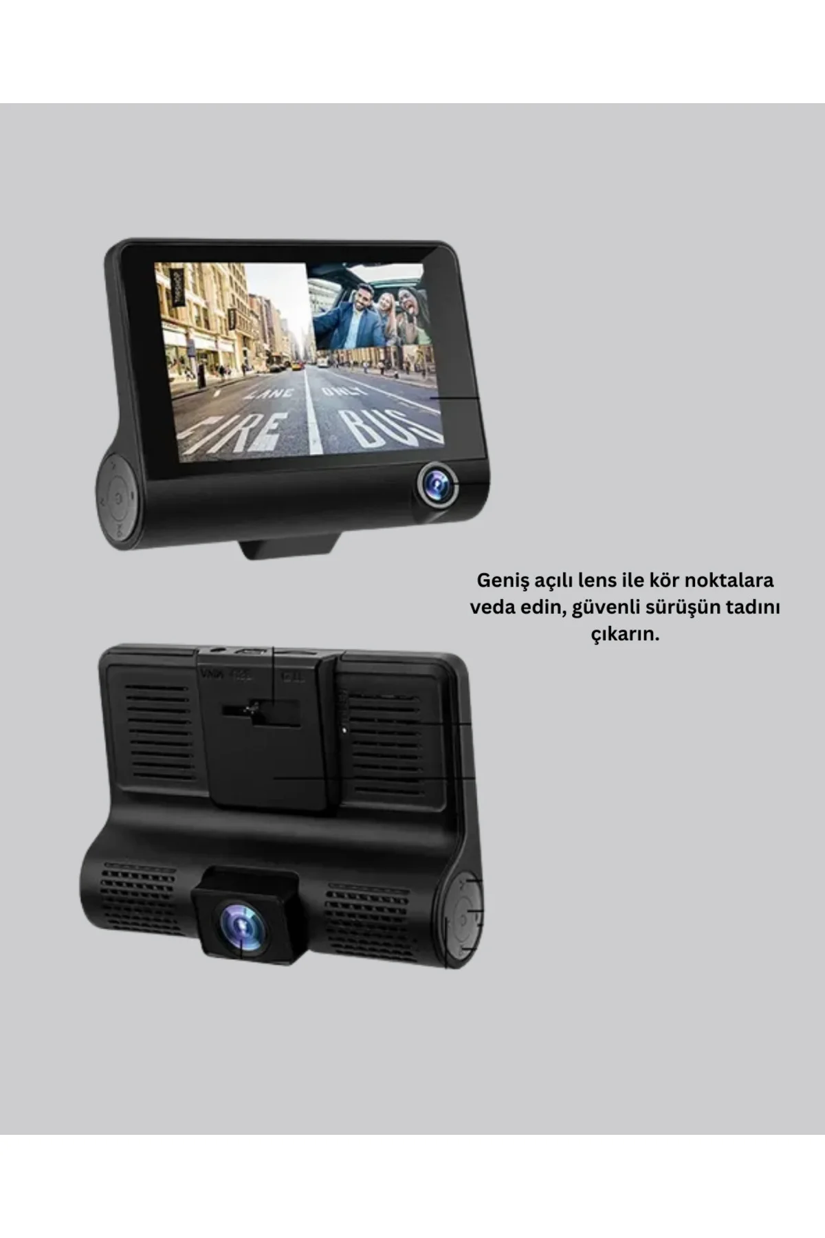 3 Kameralı Araç DVR - Lisinya