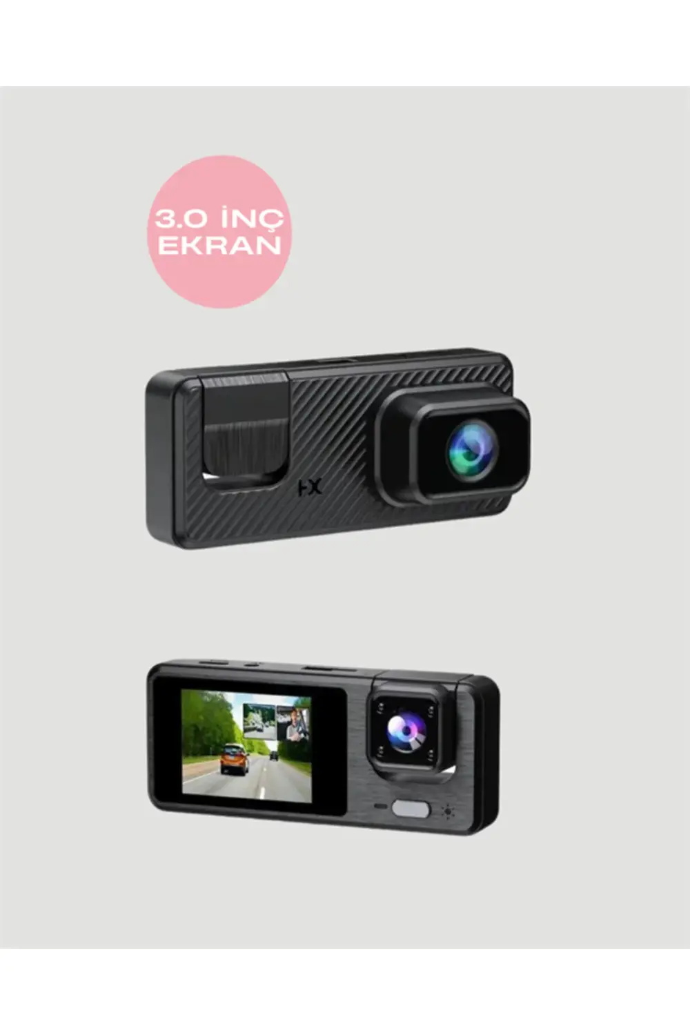 3 Kameralı DVR Araç Kamerası – Tam Güvenlik, Tam Kapsama