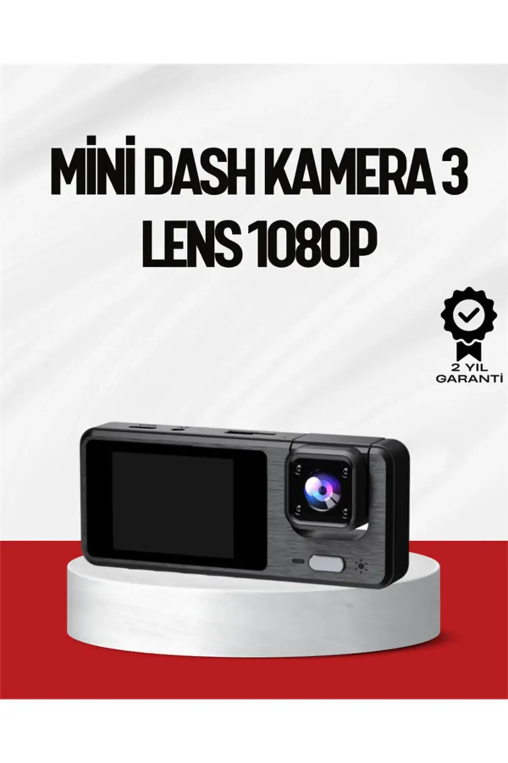 3 Kameralı DVR Araç Kamerası – Tam Güvenlik, Tam Kapsama