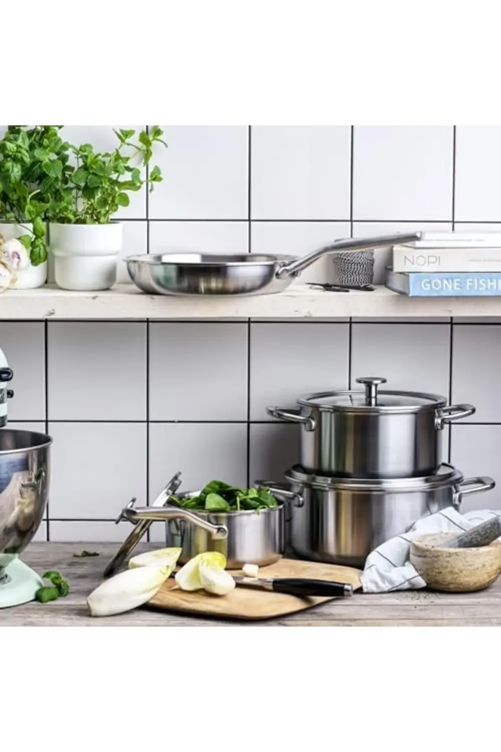 3-Kat Paslanmaz Çelik Sos Tenceresi 18 cm / 2,13 L 395519