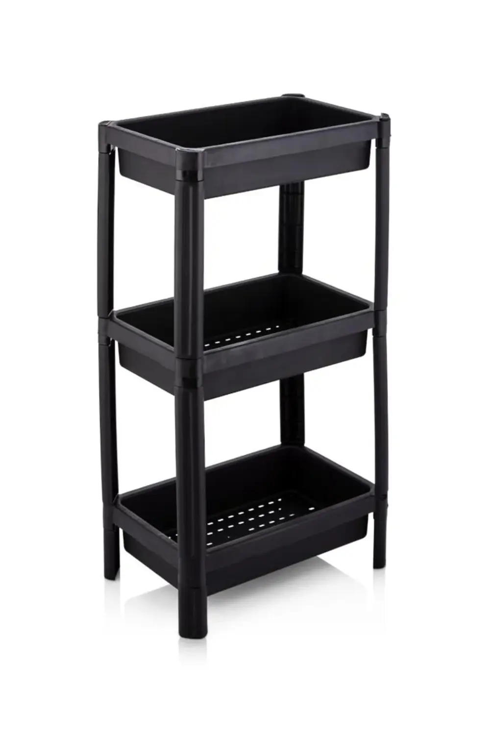 3 Katlı Tekerleksiz Raf