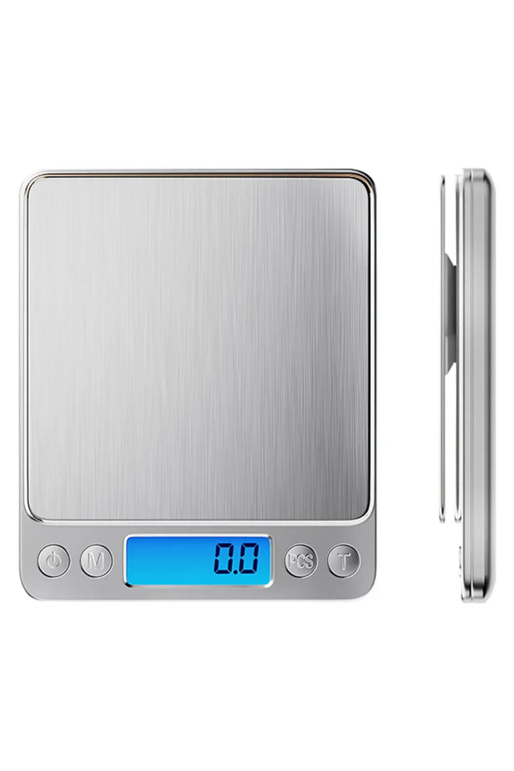 3 Kg Dijital Metal Hassas Terazi 0.1 Gram Lcd Yüksek Çözünürlük