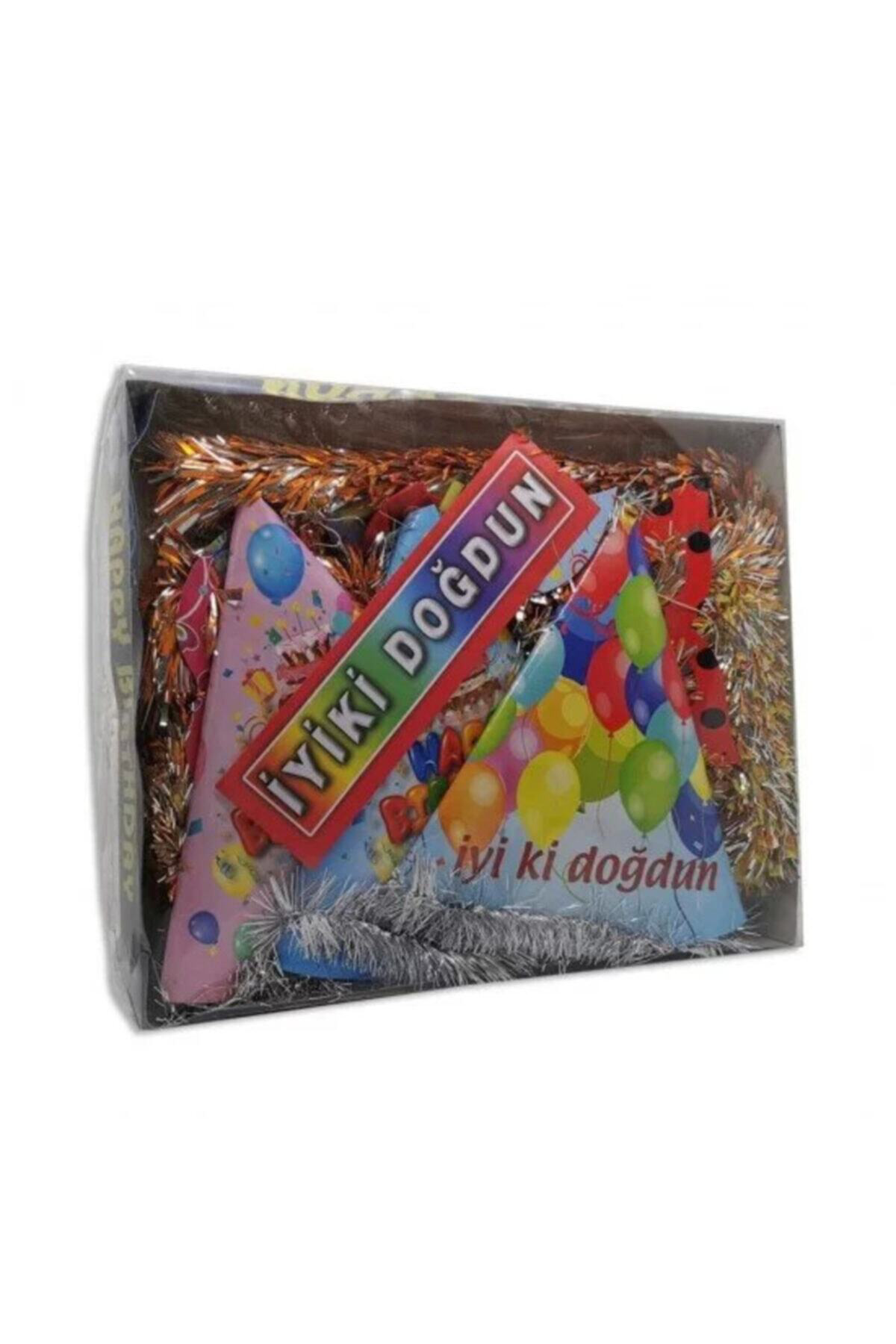 Doku Ambalaj 3 Kişilik Doğum Günü Parti Seti