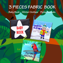 Ada Detox 3 Kitap Tox İngilizce Siyah-Beyaz Bebek , Kışlık Giysiler Ve Uçan