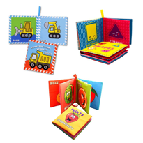 3 Kitap Tox İngilizce İş Makinaları , Şekiller ve Meyveler Kumaş 3 Kitap Tox İngilizce İş Makinaları , Şekiller ve Meyveler Kumaş