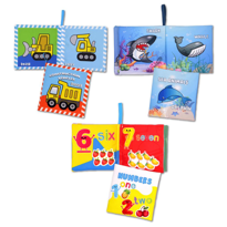 3 Kitap Tox İngilizce Rakamlar , İş Makinaları ve Deniz Canlıları